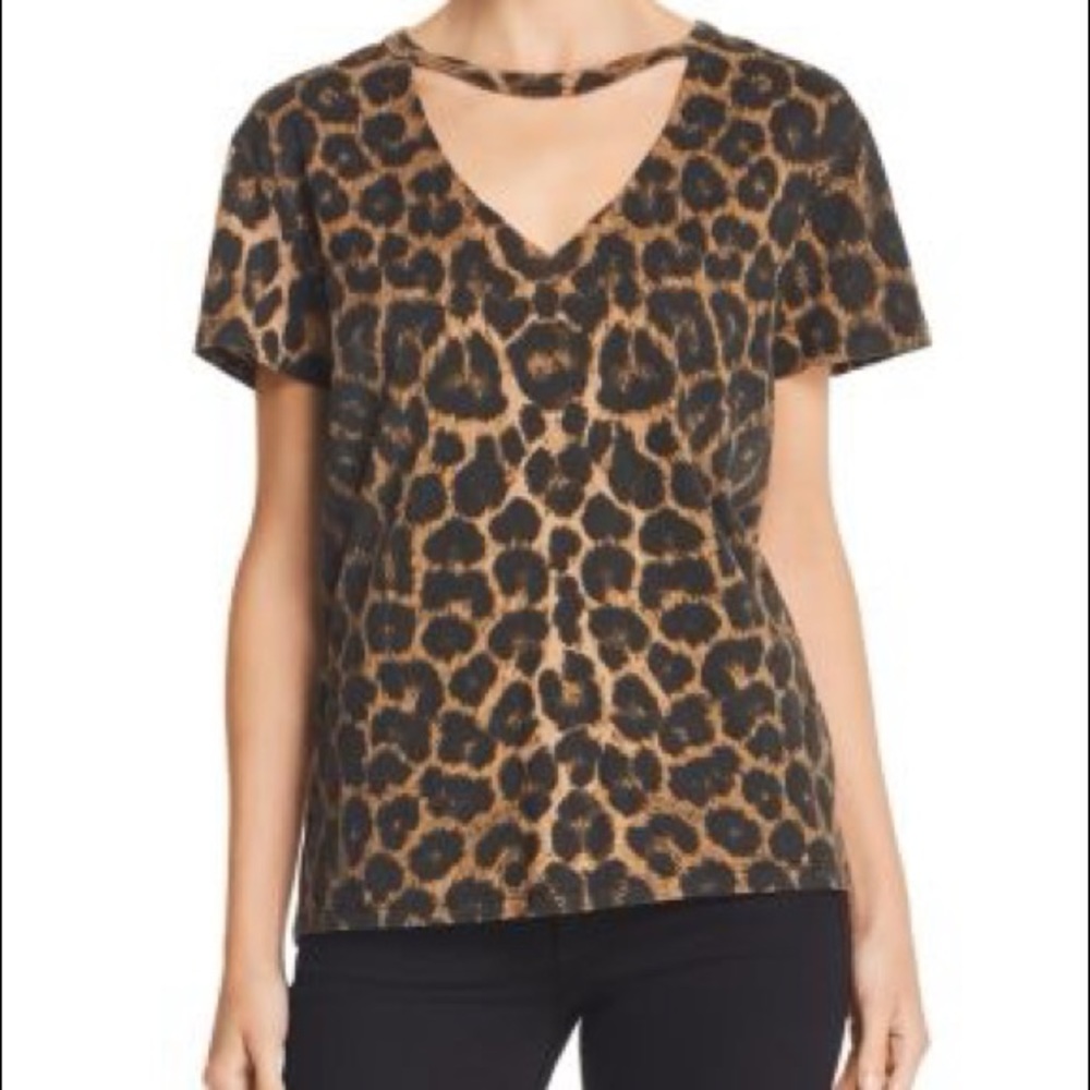 Leopard tee
